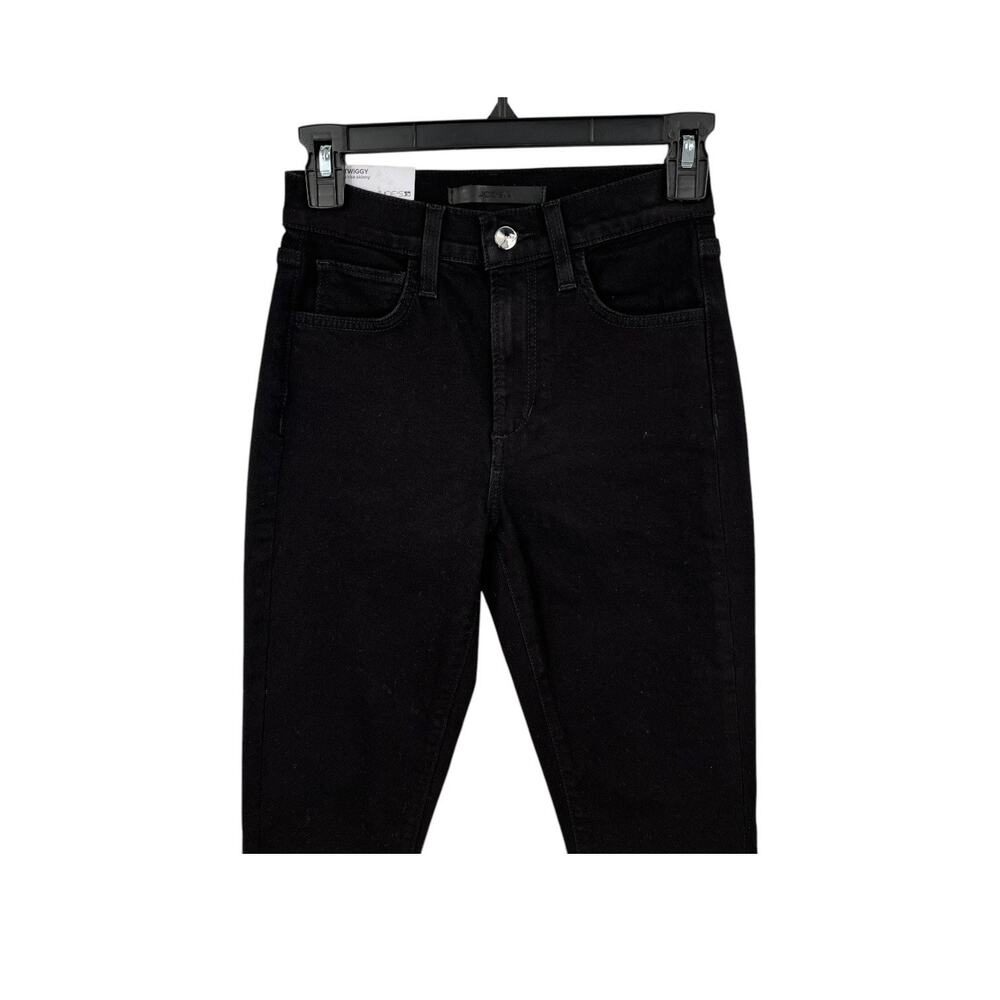 Joe's Jeans The Twiggy tall high rise skinny black size 24 - Picture 3 of 7